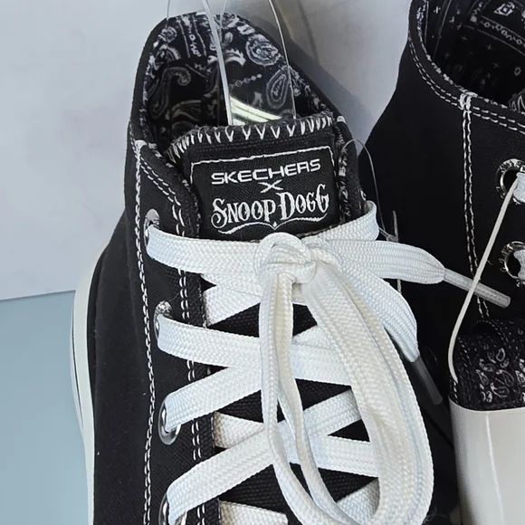 Sketchers x Snoop DoggSnoop One Doggy Bones High Top Canvas Sneakers NWT